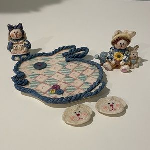 Miniature Tea Set - Bunny Rabbit Theme